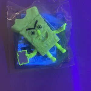 Absorbing Dutchman SpongeBob's Atlantis SquarePantis Glows Burger King Toy 2007